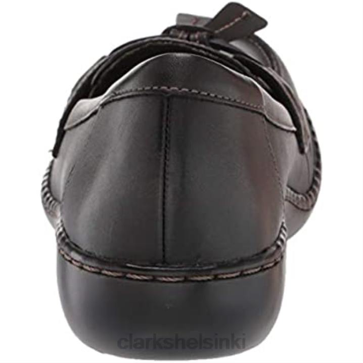 musta clarks naisten tuhkakuplaloafer Clarks naiset 2DHN2875 musta