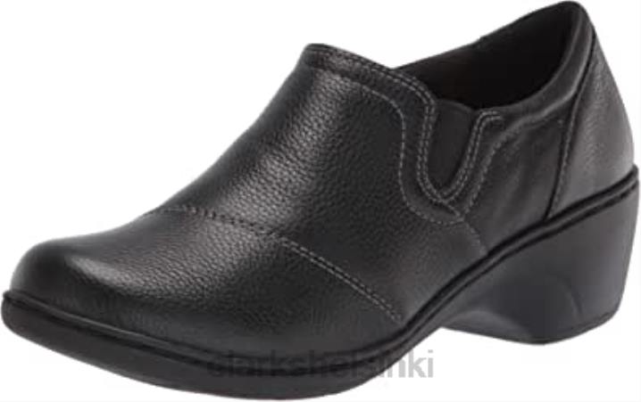 musta nahka naisten channing park loafer clarks Clarks naiset 2DHN2236 musta nahka