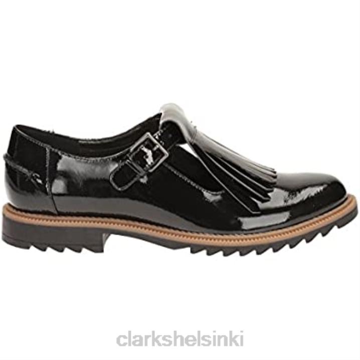 musta pat naisten griff mia pen ny loafer clarks Clarks naiset 2DHN2436 musta silittää