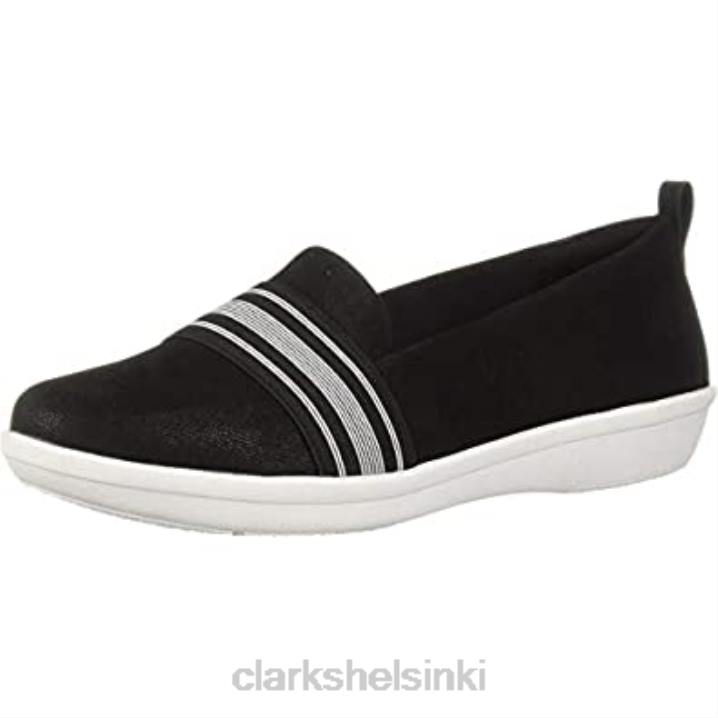 musta synteettinen nubukki naisten ayla sloane loafer clarks Clarks naiset 2DHN972 musta synteettinen nubukki