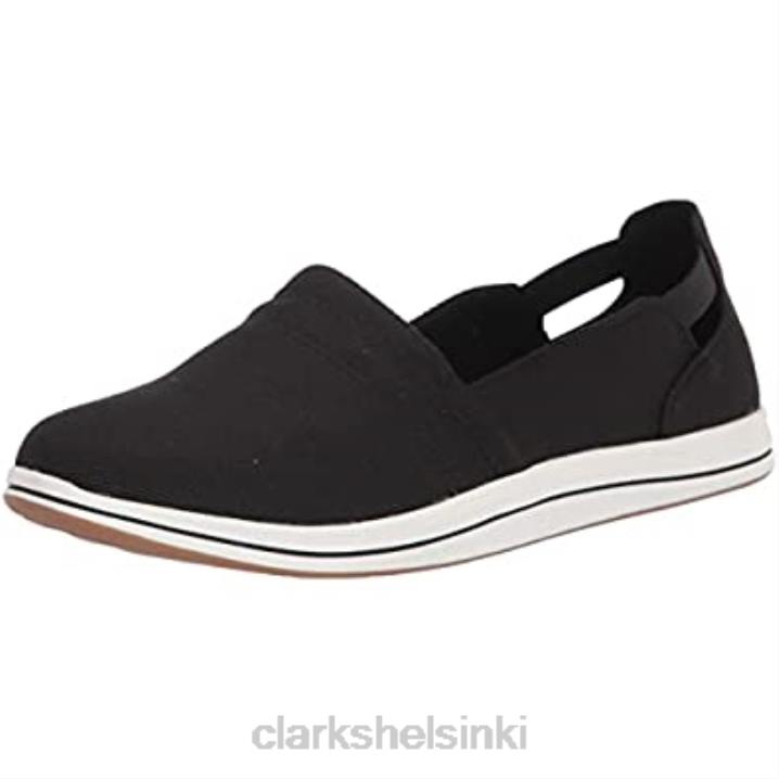 naisten Breeze step loafer clarks musta kangas Clarks naiset 2DHN2077