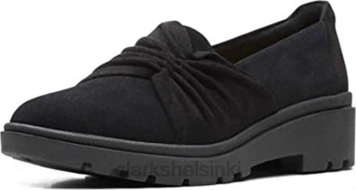 naisten calla style loafer flat clarks musta mokka Clarks naiset 2DHN2645 musta mokka