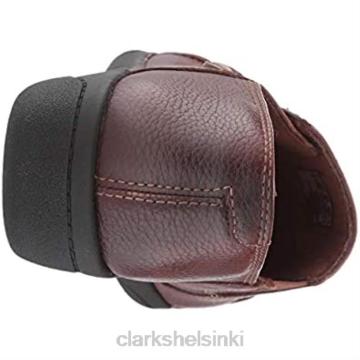 naisten cheyn misha loafer flat tummanruskea nahka clarks Clarks naiset 2DHN1710 tummanruskea nahka