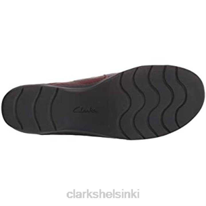 naisten cheyn misha loafer flat tummanruskea nahka clarks Clarks naiset 2DHN1710 tummanruskea nahka