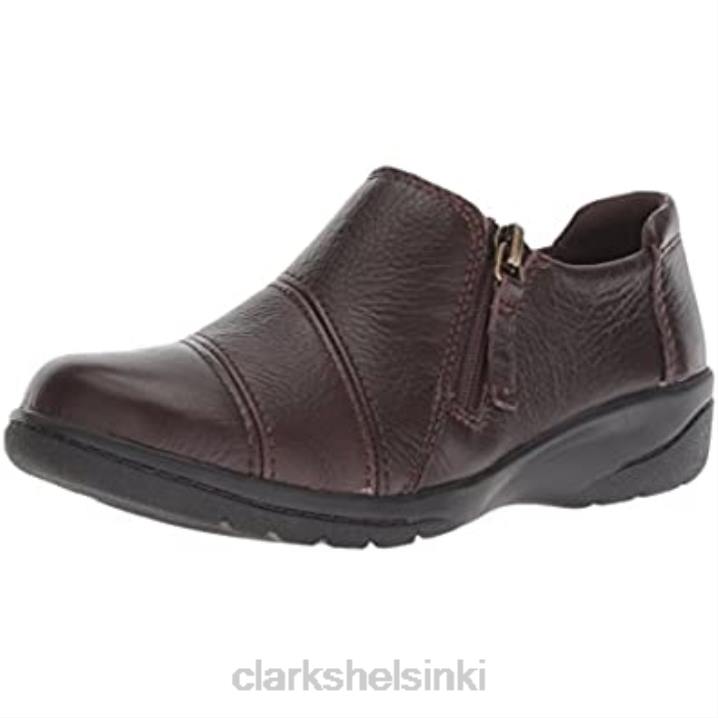 naisten cheyn saviloafer clarks ruskeaa nahkaa Clarks naiset 2DHN2877 ruskeaa nahkaa