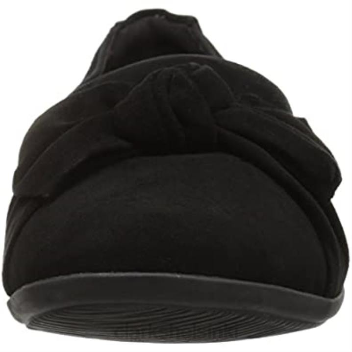 naisten graceljonas loafer flat musta mokkanahka clarks Clarks naiset 2DHN334 musta mokka