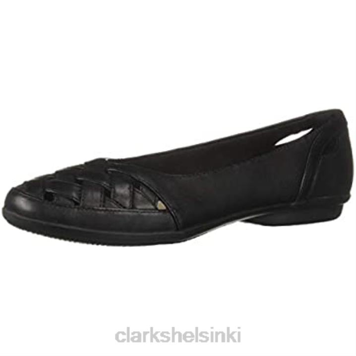 naisten gracelmaze loafer flat clarks mustaa nahkaa Clarks naiset 2DHN1485