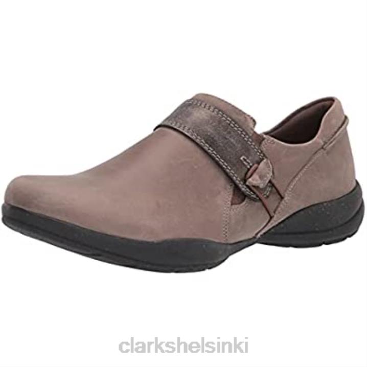 naisten roseville dot loafer clarks tumma taupe yhdistelmä Clarks naiset 2DHN1471 tumma taupe yhdistelmä