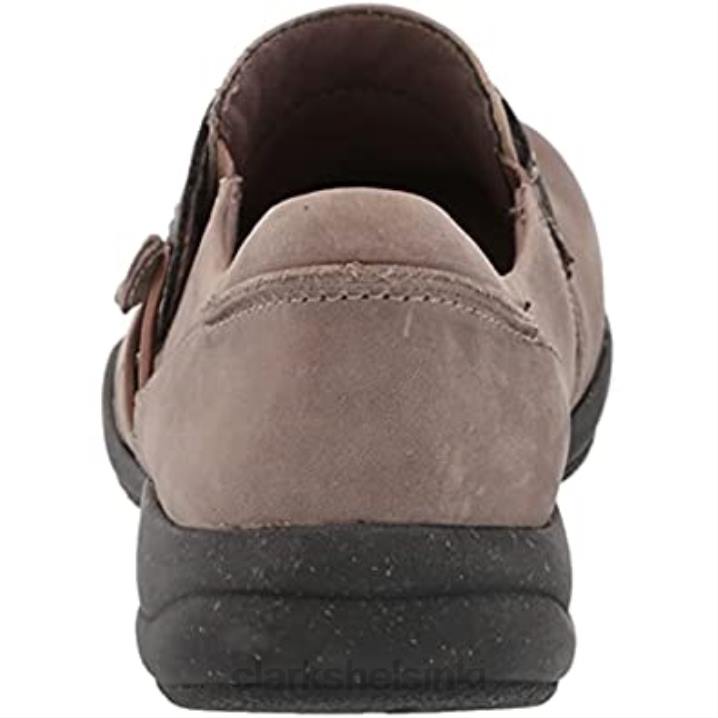 naisten roseville dot loafer clarks tumma taupe yhdistelmä Clarks naiset 2DHN1471 tumma taupe yhdistelmä