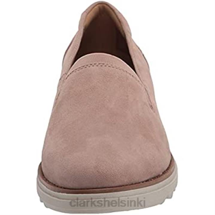 naisten sharon dolly loafer clarks pölyinen vaaleanpunainen mokka Clarks naiset 2DHN1351 pölyinen vaaleanpunainen mokka