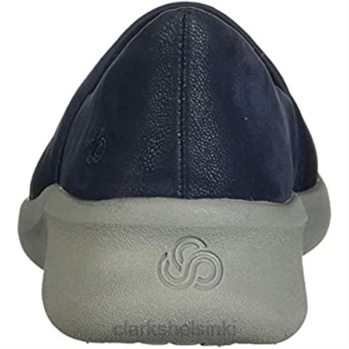naisten sillian 20 moon loafer clarks laivastonsininen synteettinen Clarks naiset 2DHN1765