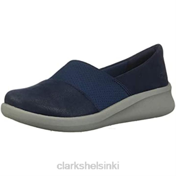 naisten sillian 20 moon loafer flat blue clarks Clarks naiset 2DHN1764