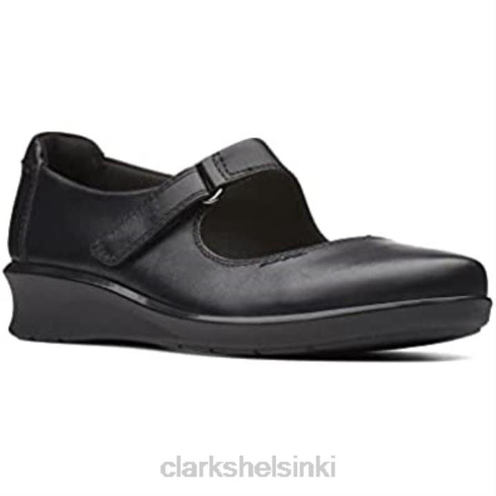 naisten toivo henley loafers clarks musta Clarks naiset 2DHN597 musta nahka