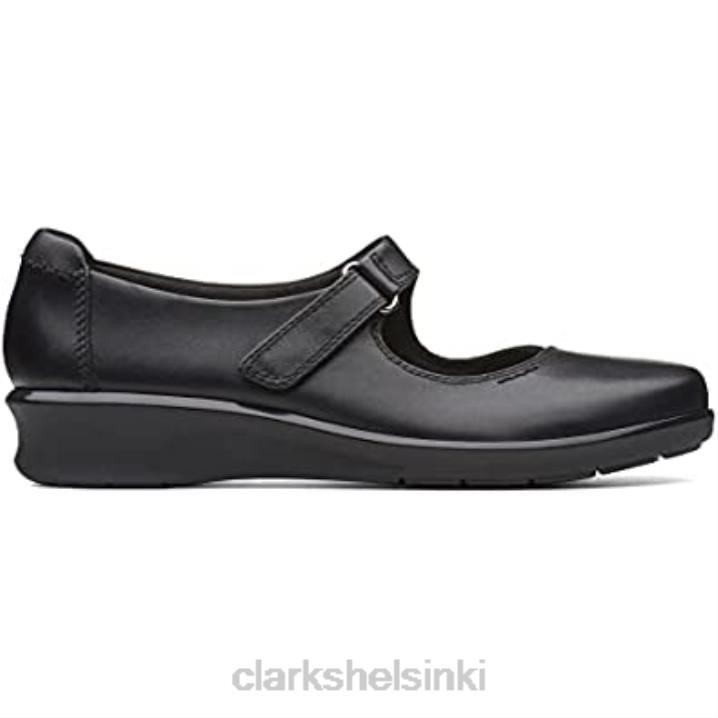 naisten toivo henley loafers clarks musta Clarks naiset 2DHN597 musta nahka