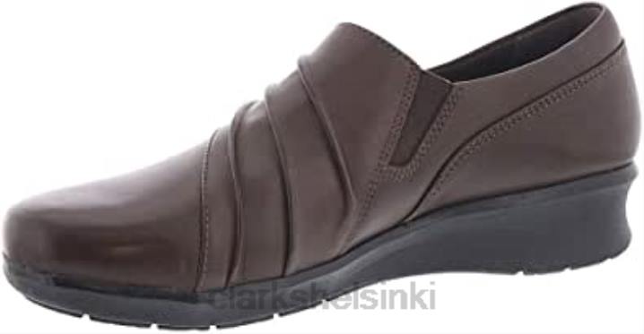 naisten toivo roxanne loafer clarks ruskeaa nahkaa Clarks naiset 2DHN237
