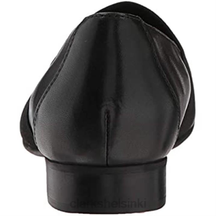 naisten un poskipuna loafer musta nahka clarks Clarks naiset 2DHN342 musta nahka