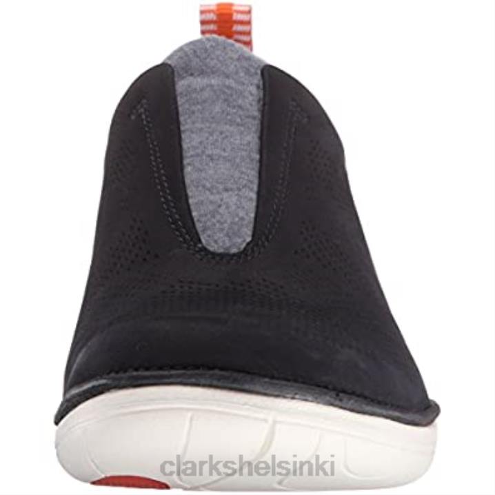 naisten un spirit slip-on loafer laivastonsininen nubuk clarks Clarks naiset 2DHN2414 laivaston nubukki