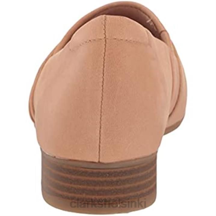 praline nahka naisten tilmont clara loafer litteät clarks Clarks naiset 2DHN596 praline nahkaa