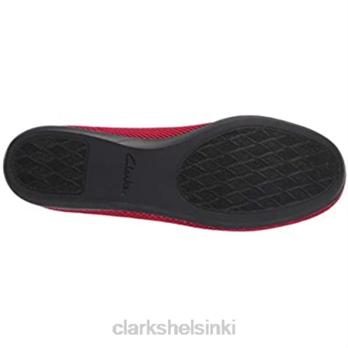 punainen neulos clarks naisten carly unelma-loafer Clarks naiset 2DHN1115 punainen neule