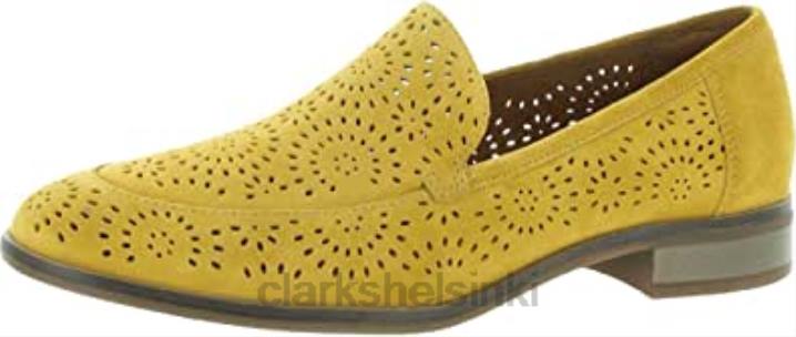 trish calla loafer yel matala 8,5 w naisten clarks Clarks naiset 2DHN60