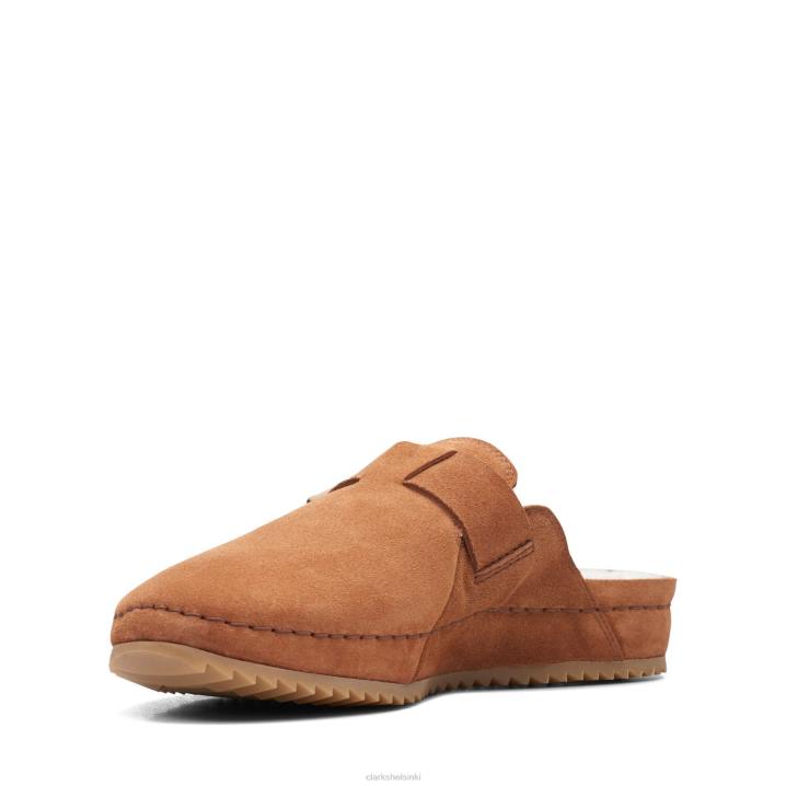 tan wlined sde brookleigh mule clarks Clarks naiset 2DHN3060 tan wlined sde
