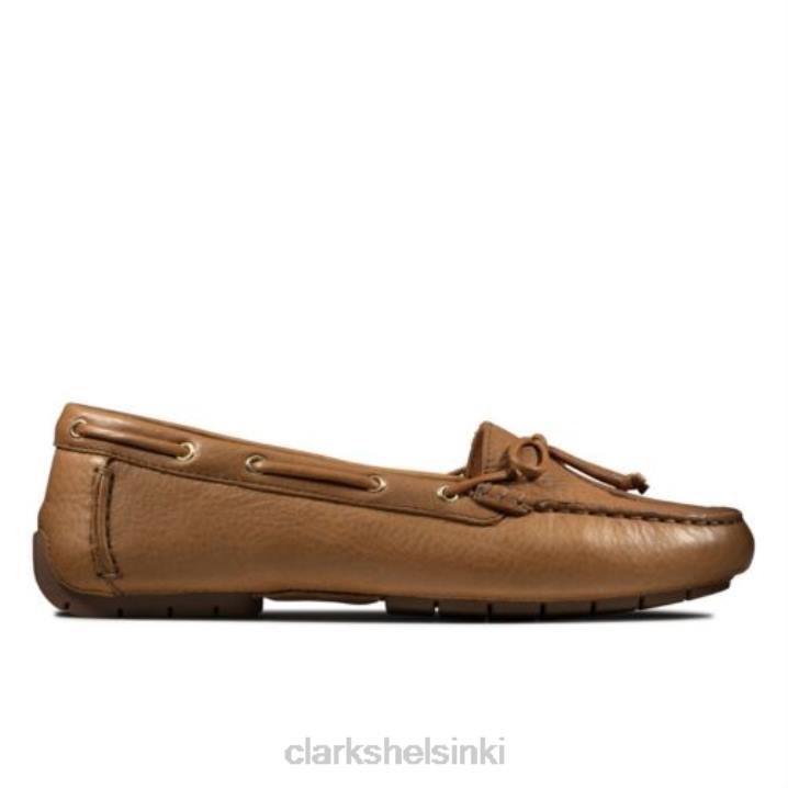 c mocc boat clarks ruskeaa nahkaa Clarks naiset 2DHN4031 ruskea nahka