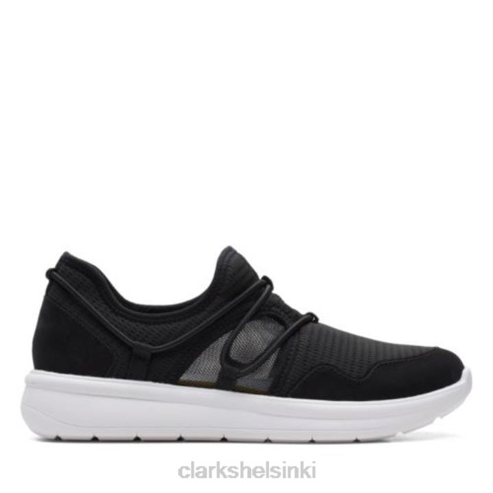 clarks black combi ezera skip Clarks naiset 2DHN3977 musta yhdistelmä