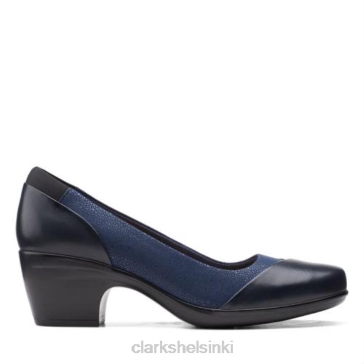 clarks emily alexa navy combi Clarks naiset 2DHN3890 laivaston yhdistelmä