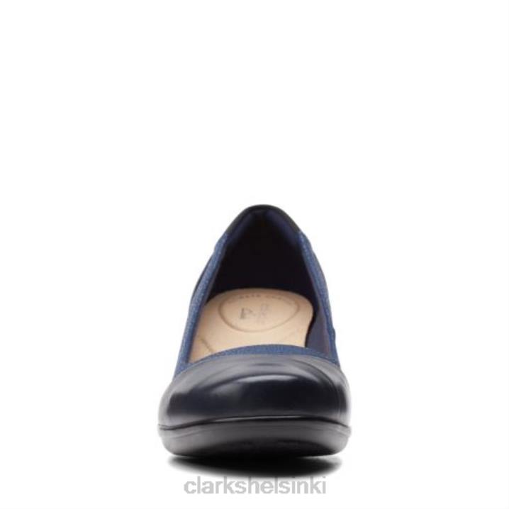 clarks emily alexa navy combi Clarks naiset 2DHN3890 laivaston yhdistelmä