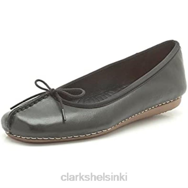 clarks lila mokkanahka naisten pisamajääbaleriinat Clarks naiset 2DHN249 lila mokka