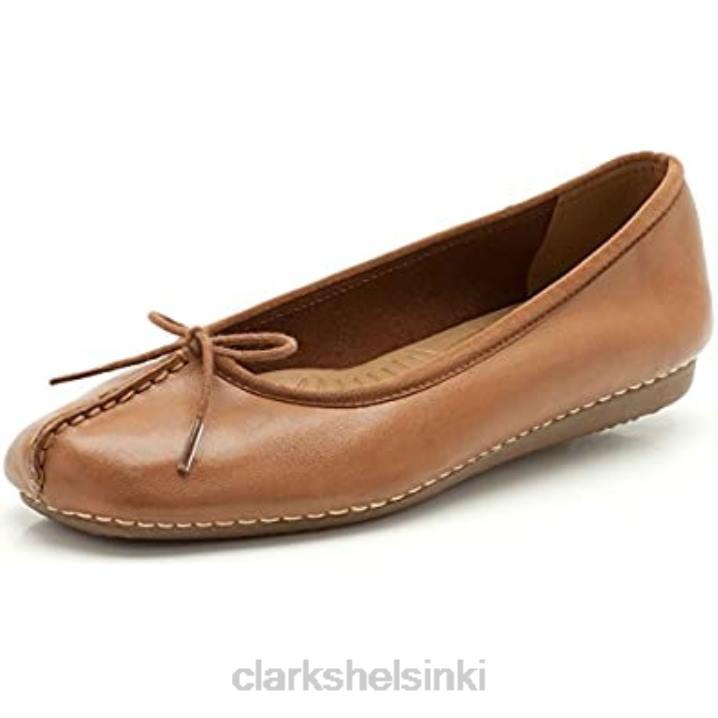 clarks lila mokkanahka naisten pisamajääbaleriinat Clarks naiset 2DHN249 lila mokka