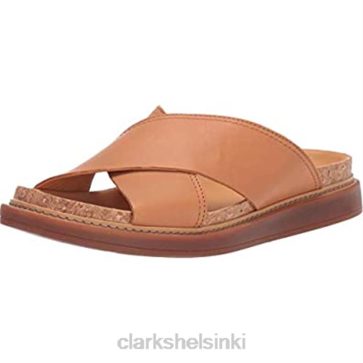 clarks naisten trace drift vaaleanruskea nahka Clarks naiset 2DHN409