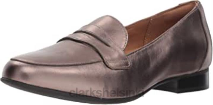 clarks naisten un blush go pebble metallinen nahka Clarks naiset 2DHN1179