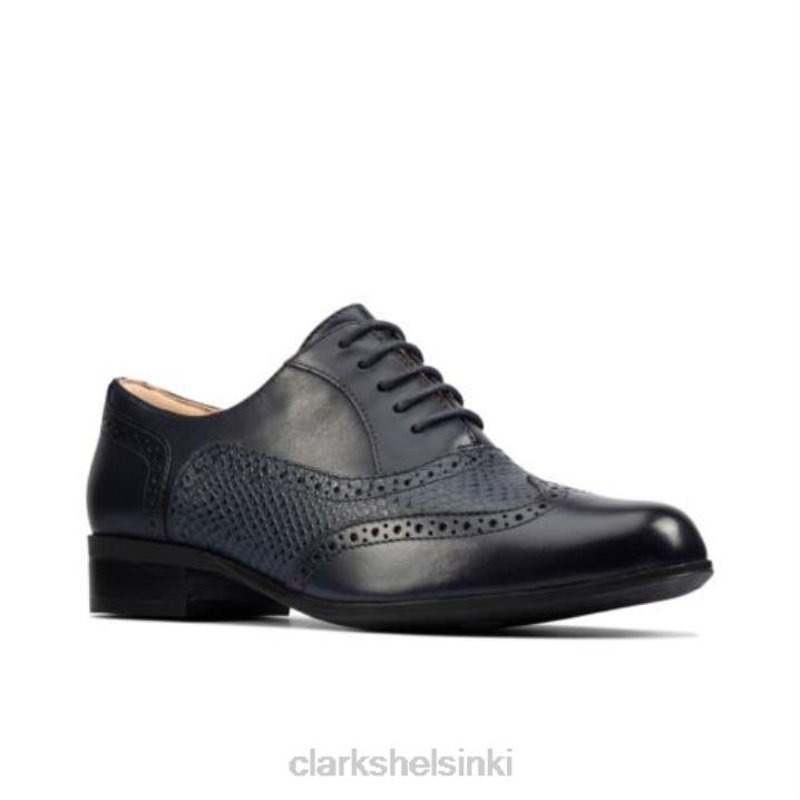clarks navy combi nahka hamble tammi Clarks naiset 2DHN3921 laivastonsininen yhdistelmänahka
