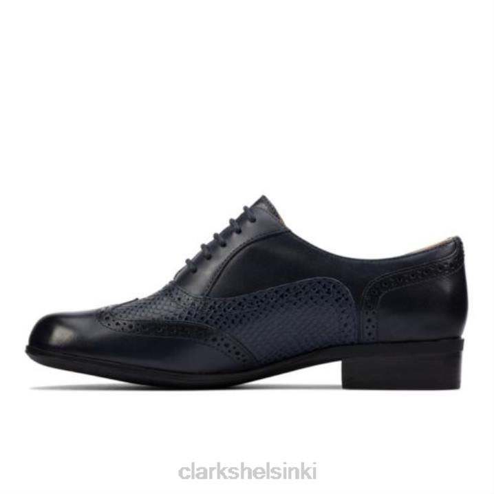 clarks navy combi nahka hamble tammi Clarks naiset 2DHN3921 laivastonsininen yhdistelmänahka