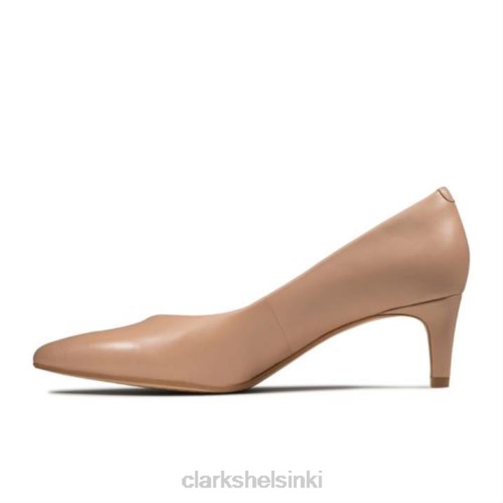 clarks praline nahka laina 55 court Clarks naiset 2DHN4025 praline nahkaa