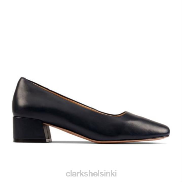 clarks sheer35 court2 laivastonsininen nahka Clarks naiset 2DHN3938 laivastonsininen nahka