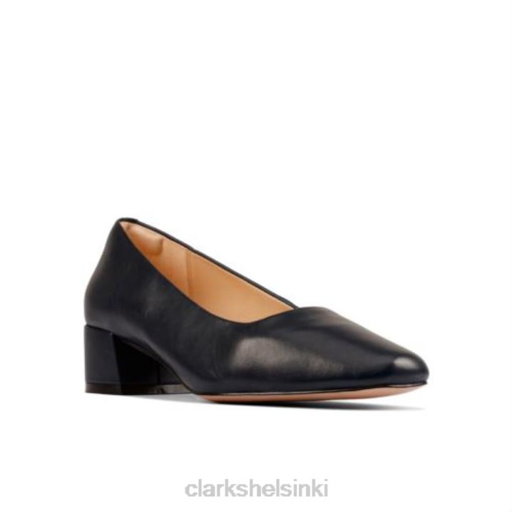 clarks sheer35 court2 laivastonsininen nahka Clarks naiset 2DHN3938 laivastonsininen nahka