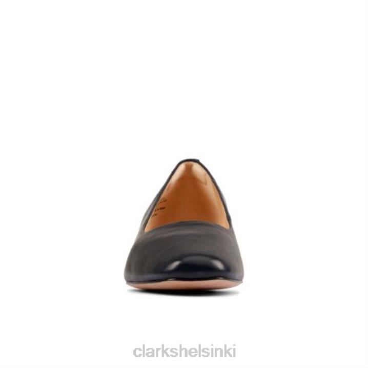 clarks sheer35 court2 laivastonsininen nahka Clarks naiset 2DHN3938 laivastonsininen nahka