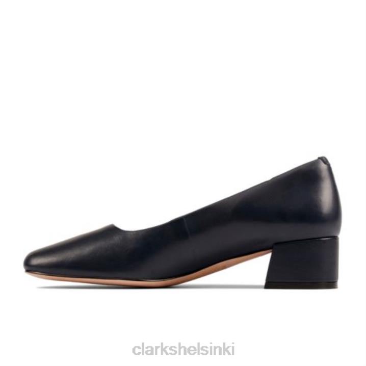 clarks sheer35 court2 laivastonsininen nahka Clarks naiset 2DHN3938 laivastonsininen nahka