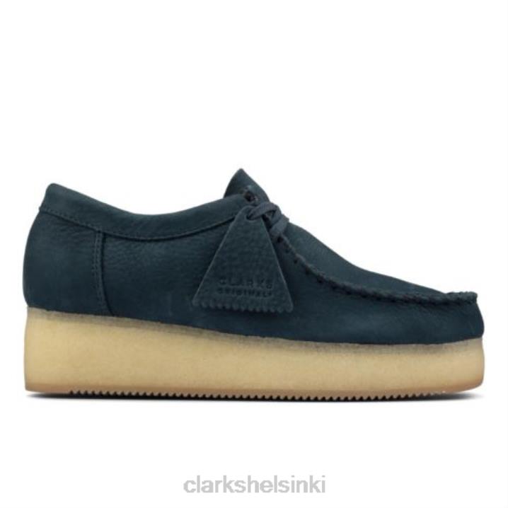 clarks sininen nubuck wallacraft lo Clarks naiset 2DHN3961 sininen nubukki