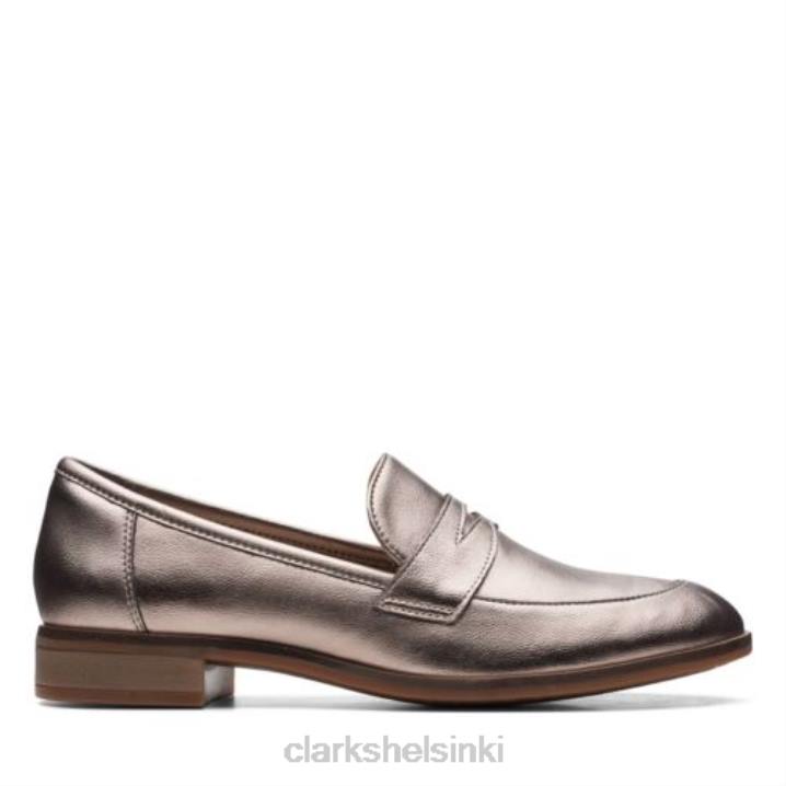 clarks trish rose gold metallinen Clarks naiset 2DHN3946 kultainen metalli
