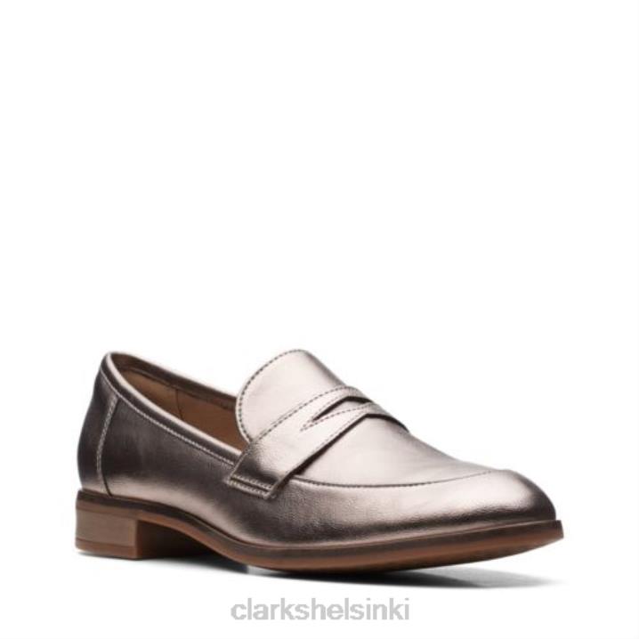 clarks trish rose gold metallinen Clarks naiset 2DHN3946 kultainen metalli