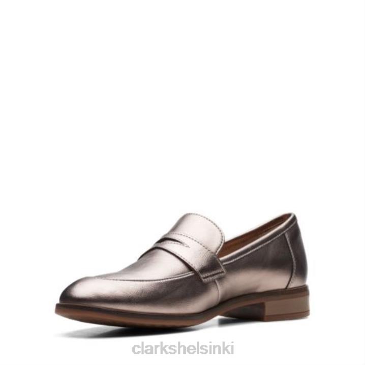 clarks trish rose gold metallinen Clarks naiset 2DHN3946 kultainen metalli