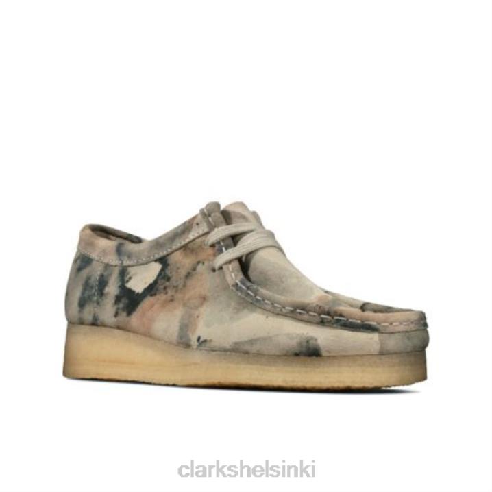 clarks wallabee luonnonvalkoinen camo Clarks naiset 2DHN3962 luonnonvalkoinen camo