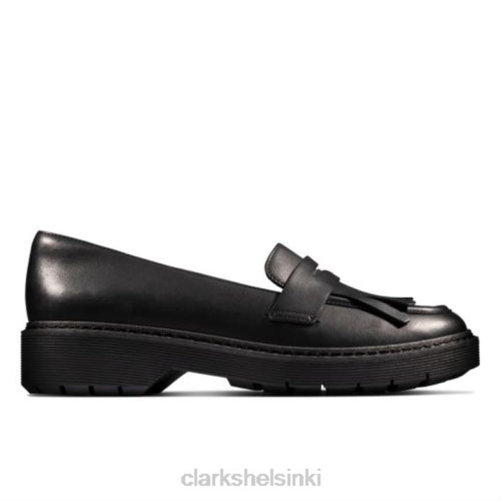clarks witcombe dawn black nahka Clarks naiset 2DHN3986 musta nahka