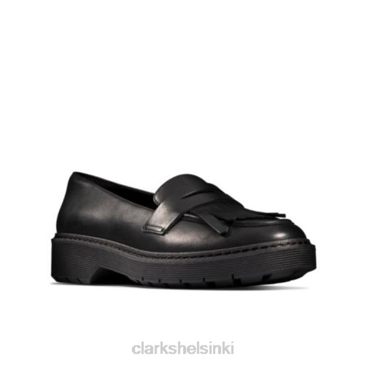 clarks witcombe dawn black nahka Clarks naiset 2DHN3986 musta nahka