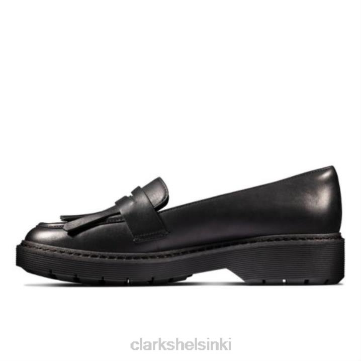 clarks witcombe dawn black nahka Clarks naiset 2DHN3986 musta nahka