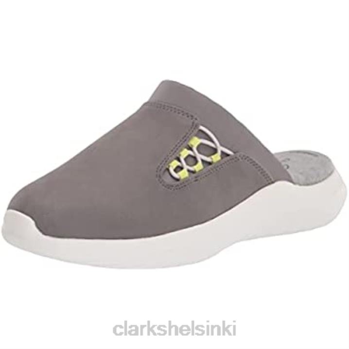 harmaa tekstiili clarks naisten nova ease muuli Clarks naiset 2DHN752 harmaa tekstiili
