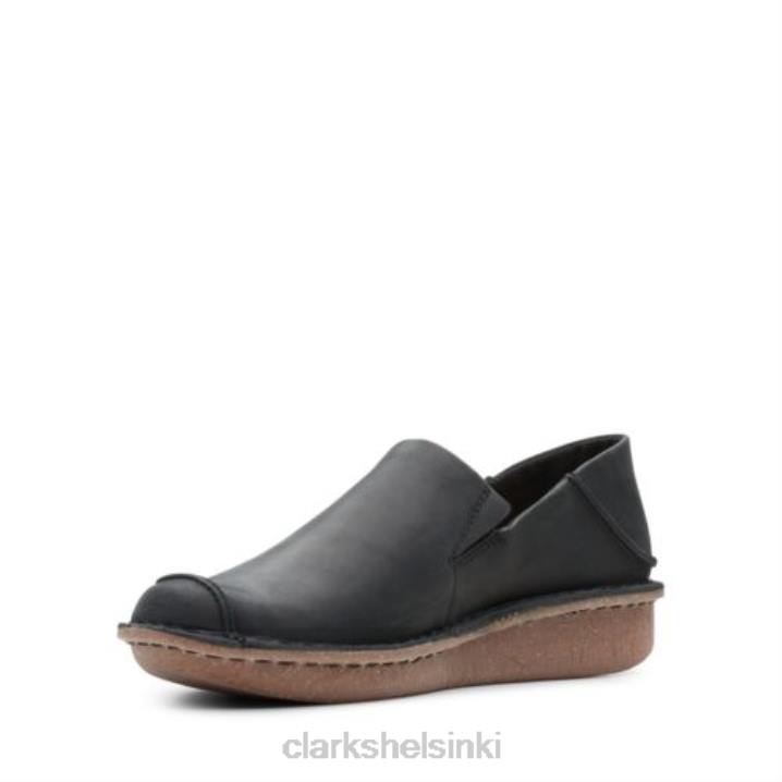 hauska ny go clarks musta nahka Clarks naiset 2DHN4037 musta nahka